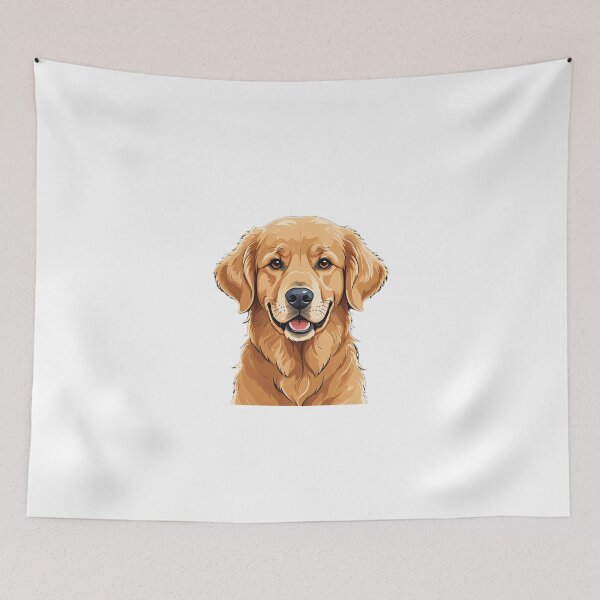 Item preview, Golden Retriever Face Portrait Galaxy Space Style – Golden retriever mom gift designed and sold by michallechowicz.