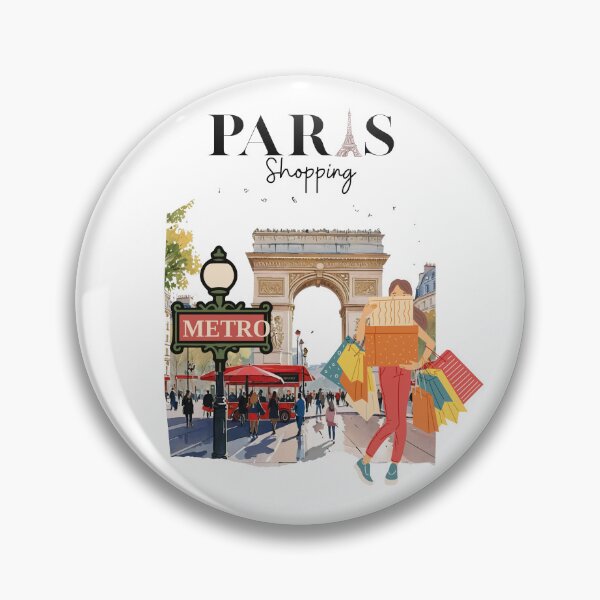 Item preview, Paris Shopping designed and sold by ImaginARTDesign.