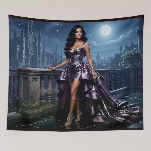 Item preview, Elegant Goth Glamour at Midnight designed and sold by AfresStudio.