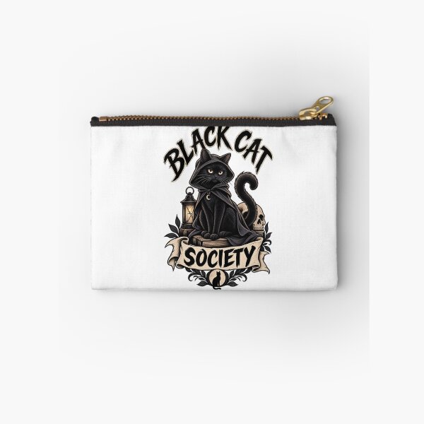 Item preview, black cat society designed and sold by Leo Bennett.