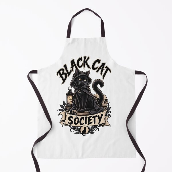 Item preview, black cat society designed and sold by Leo Bennett.
