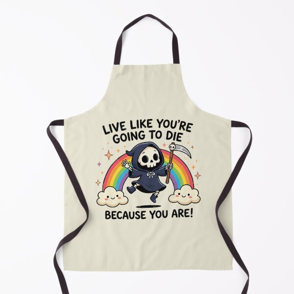 Item preview, Live Like You're Going to Die Because You Are - Life is Hard designed and sold by andromeda-redd.