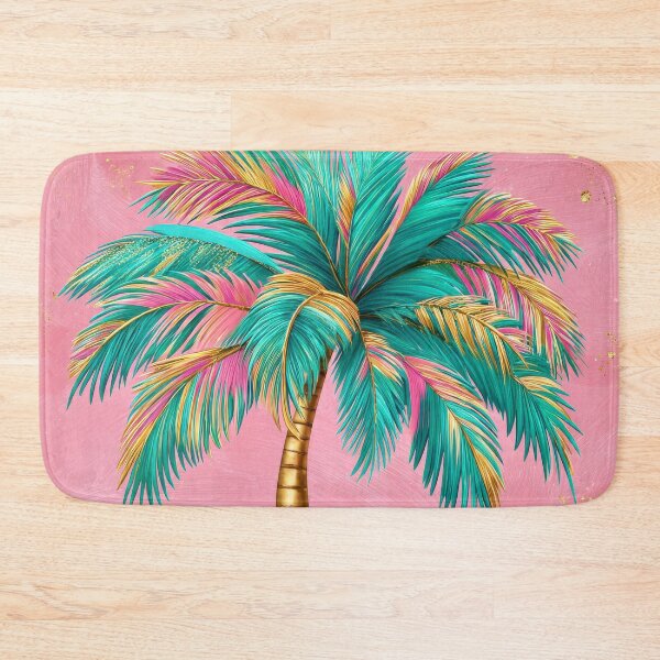 Item preview, Summer Fantasy Pink And Golden Palm Tree Design  designed and sold by DEC02.