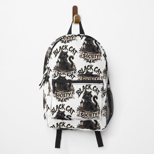 Item preview, black cat society designed and sold by Leo Bennett.