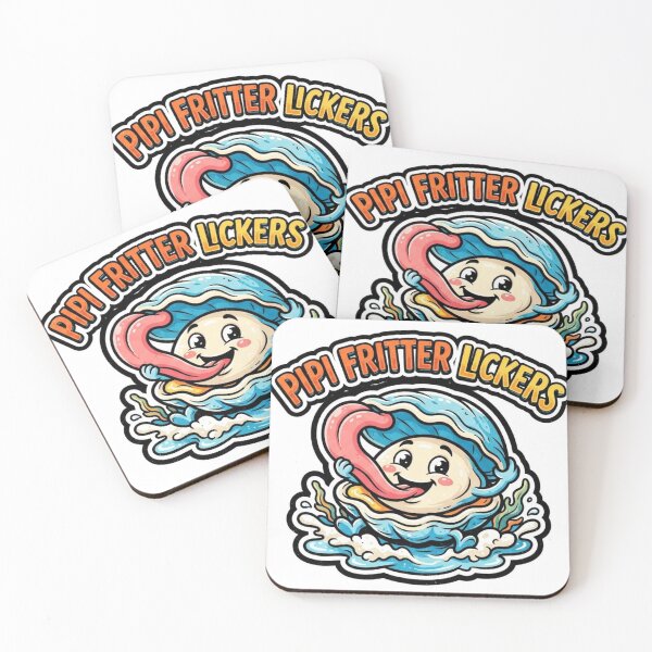 Item preview, Pipi Fritter Lickers NZ designed and sold by kiwiartyfarty.