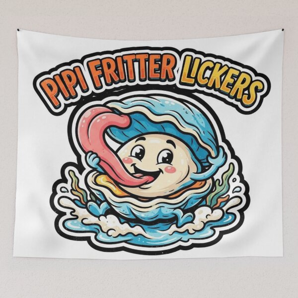 Item preview, Pipi Fritter Lickers NZ designed and sold by kiwiartyfarty.