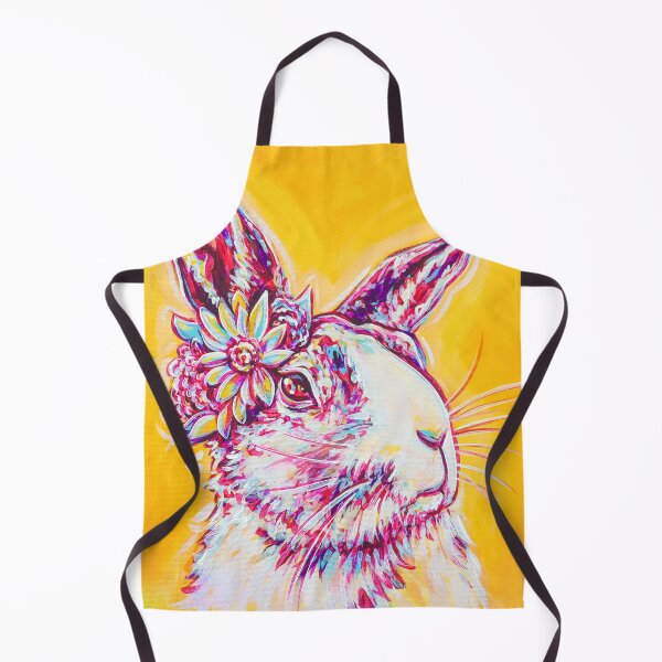 Item preview, Floral Bunny Yellow designed and sold by LaurenMarieArt.