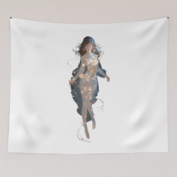 Item preview, Galaxy woman Cosmic Starlight Goddess designed and sold by LC&LCPlatform.
