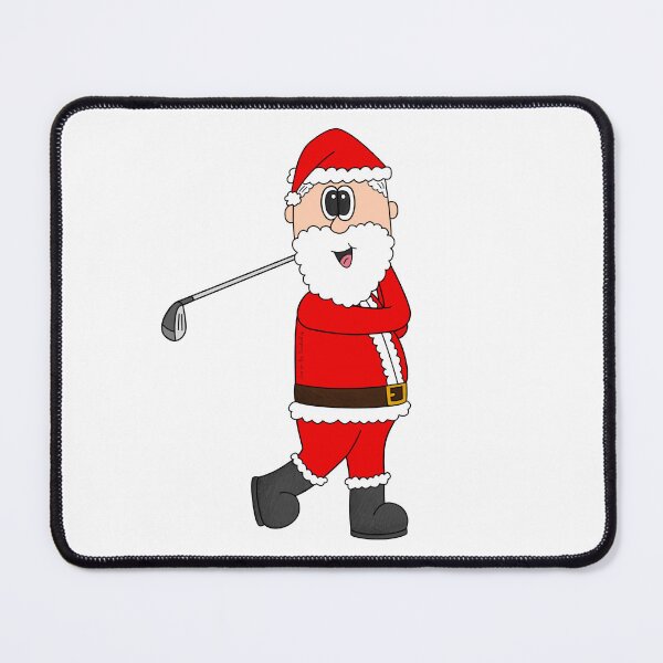 Item preview, Santa Playing Golf (Driver), Golfer Christmas Funny designed and sold by doodlerob.