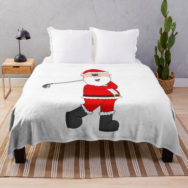 Item preview, Santa Playing Golf (Driver), Golfer Christmas Funny designed and sold by doodlerob.