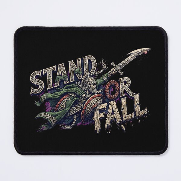 Item preview, Stand or Fall Knight Shirt, Medieval Warrior T-Shirt, Battle Knight Gift, Armored Warrior Apparel, Sword Shield Shirt, Medieval Knight Gift, Warrior Spirit, Chivalry designed and sold by Typologystudios.