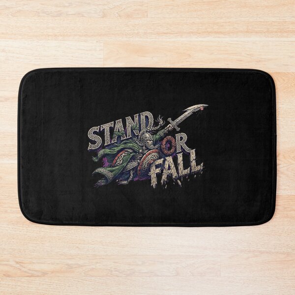 Item preview, Stand or Fall Knight Shirt, Medieval Warrior T-Shirt, Battle Knight Gift, Armored Warrior Apparel, Sword Shield Shirt, Medieval Knight Gift, Warrior Spirit, Chivalry designed and sold by Typologystudios.