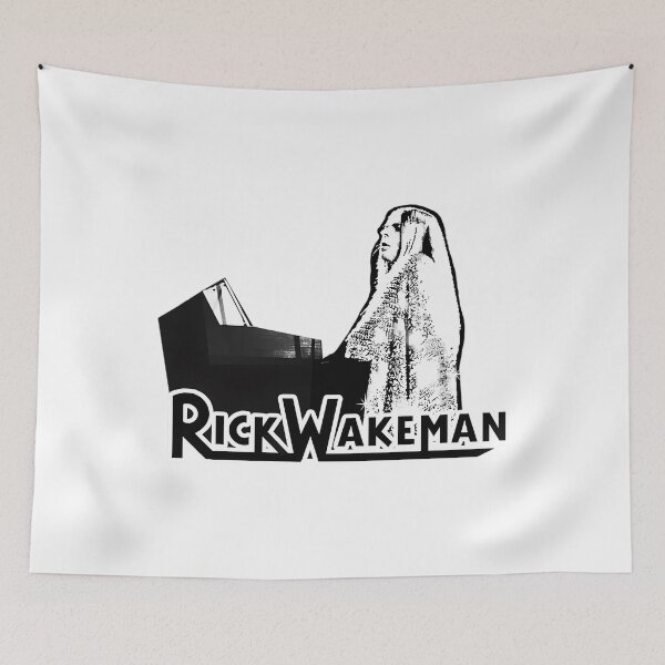 Item preview, Rick Wakeman T-Shirt designed and sold by MilltownPrints.