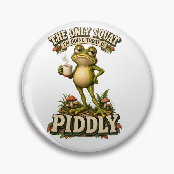 Item preview, The Only Squat I'm Doing Today Is Diddly T-Shirt, Funny Frog Coffee Lover Gift, Lazy Caffeine Humor Graphic Tee designed and sold by OUICHA.