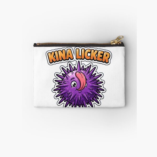 Item preview, NZ Kina Licker Cartoon with Purple Sea Urchin designed and sold by kiwiartyfarty.