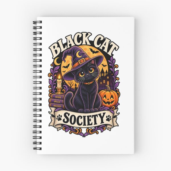 Item preview,  black cat society designed and sold by Leo Bennett.