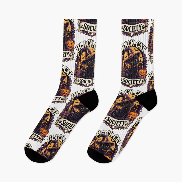 Item preview,  black cat society designed and sold by Leo Bennett.