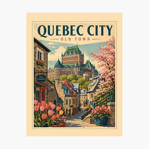Item preview, Quebec City Wall Art designed and sold by Eclipse 3699.