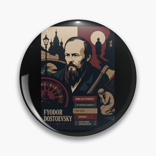Item preview, Fyodor Dostoevsky designed and sold by Sarcastic designs.