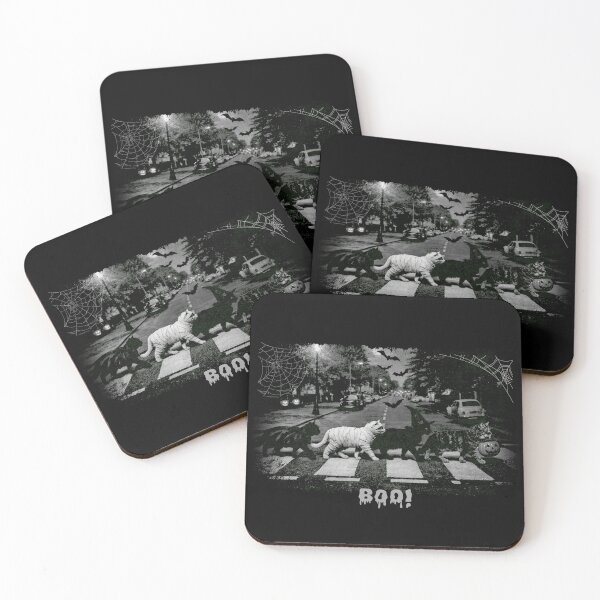 Item preview, Halloween Cats on Abbey Road Crossing designed and sold by Nacho Average Designs.