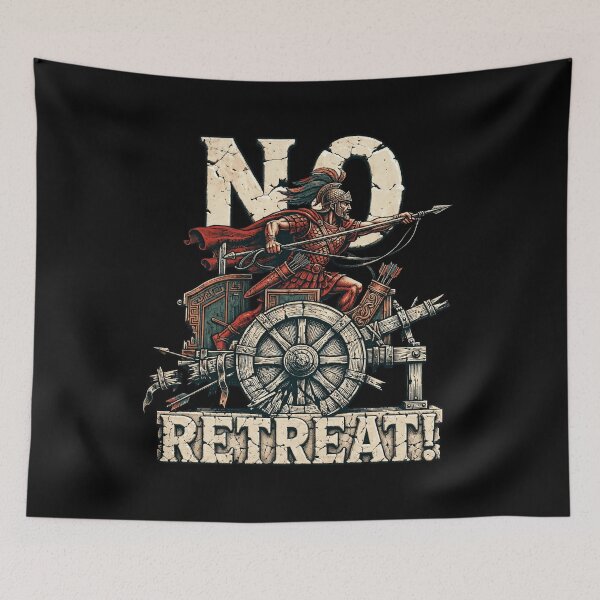Item preview, No Retreat Warrior Shirt, Medieval Knight T-Shirt, Battle Warrior Gift, Armored Knight Apparel, Sword Shield Shirt, Medieval Warrior Gift, Battlefield Art, Warrior Spirit designed and sold by Typologystudios.