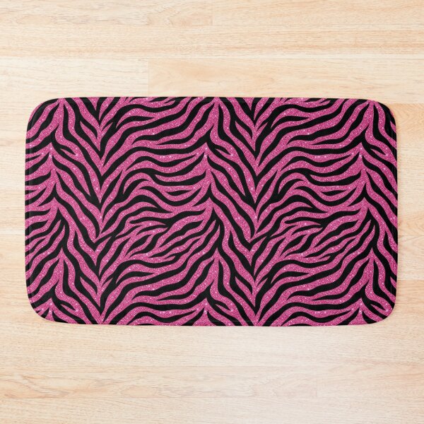 Item preview, Pink glitter zebra pattern with black designed and sold by angel-cat-22.