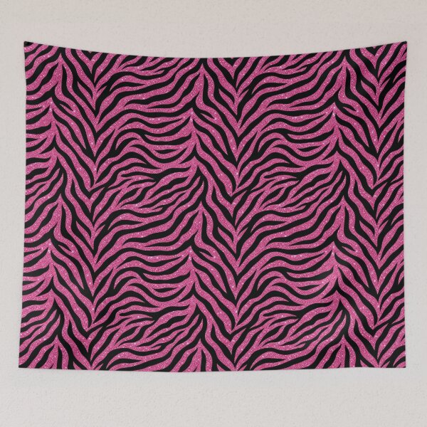 Item preview, Pink glitter zebra pattern with black designed and sold by angel-cat-22.