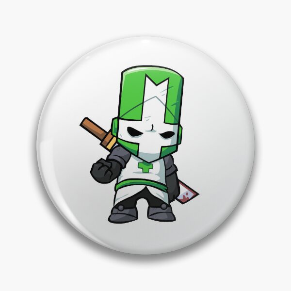Item preview, Green Castle Crasher Knight designed and sold by imstillstan.