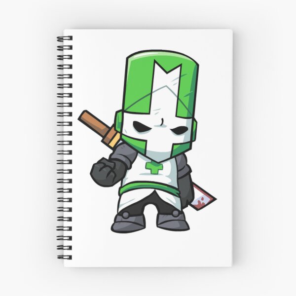 Item preview, Green Castle Crasher Knight designed and sold by imstillstan.