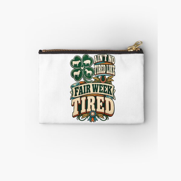 Item preview, Ain’t No Tired Like Fair Week Tired T-Shirt, Funny County Fair Life Gift, Farm Show Country Life Graphic Tee designed and sold by OUICHA.