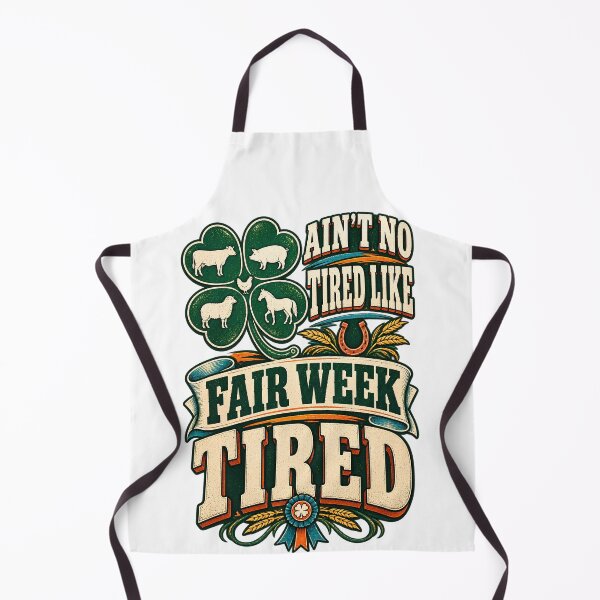 Item preview, Ain’t No Tired Like Fair Week Tired T-Shirt, Funny County Fair Life Gift, Farm Show Country Life Graphic Tee designed and sold by OUICHA.