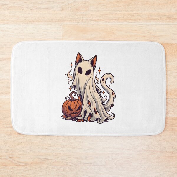 Item preview, Ghost Cat Ember designed and sold by LuveraxArt.