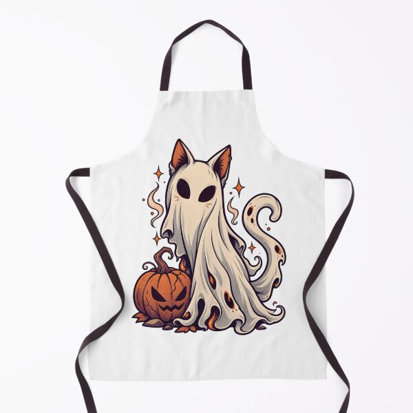 Item preview, Ghost Cat Ember designed and sold by LuveraxArt.