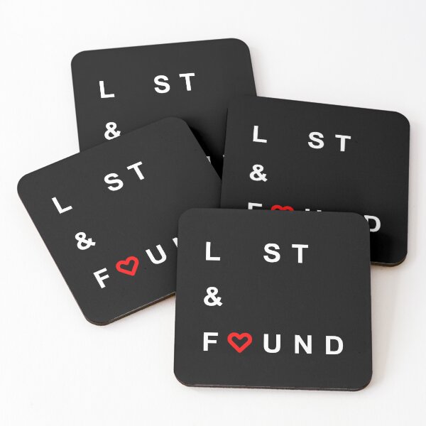Item preview, Lost & Found Love – Minimal Red Heart Romantic Design designed and sold by artworkathome.