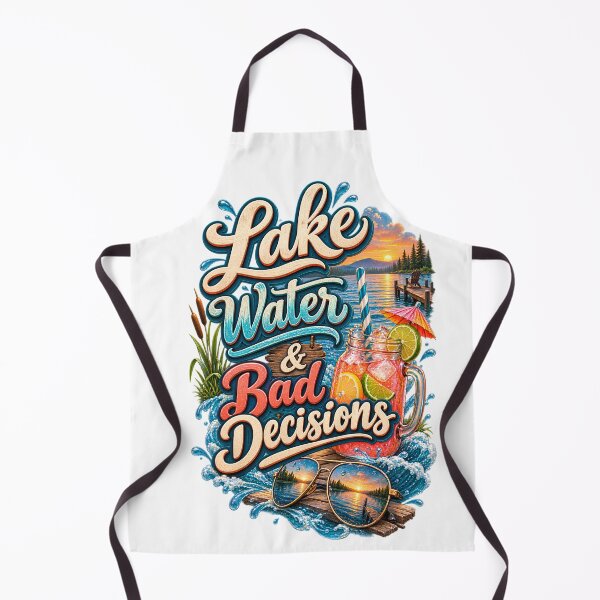Item preview, Lake Water Bad Decisions T-Shirt, Funny Summer Lake Life Lover Gift, Boating Vacation Weekend Graphic Tee designed and sold by OUICHA.