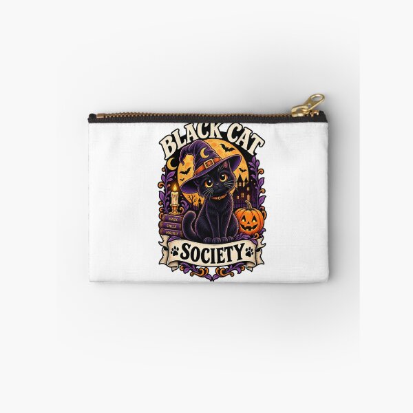 Item preview, black cat society designed and sold by Leo Bennett.