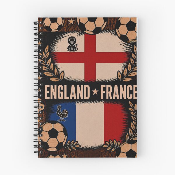Item preview, England vs France Retro Football match Poster designed and sold by Nexus Space.