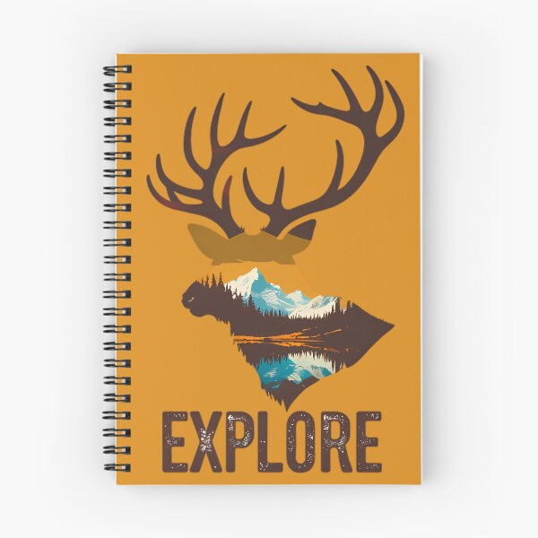 Item preview, Explore Nature Elk Silhouette designed and sold by Structure-Blue.