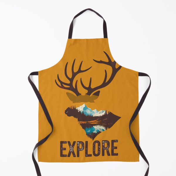 Item preview, Explore Nature Elk Silhouette designed and sold by Structure-Blue.