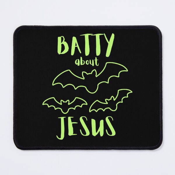 Item preview, Batty About Love Jesus Holy Spirit Spooky Season Cute Bats Bright Fall Autumn designed and sold by Forevermore.