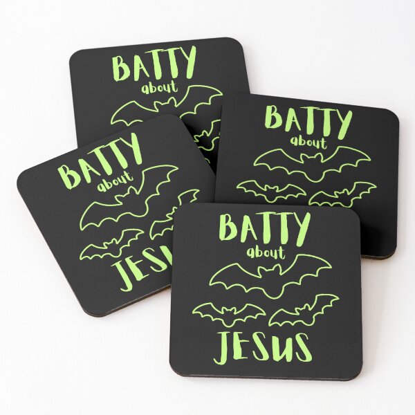 Item preview, Batty About Love Jesus Holy Spirit Spooky Season Cute Bats Bright Fall Autumn designed and sold by Forevermore.