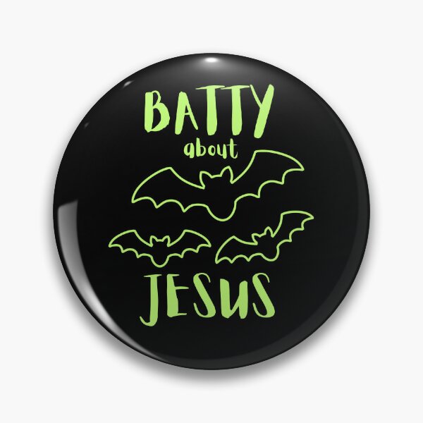 Item preview, Batty About Love Jesus Holy Spirit Spooky Season Cute Bats Bright Fall Autumn designed and sold by Forevermore.