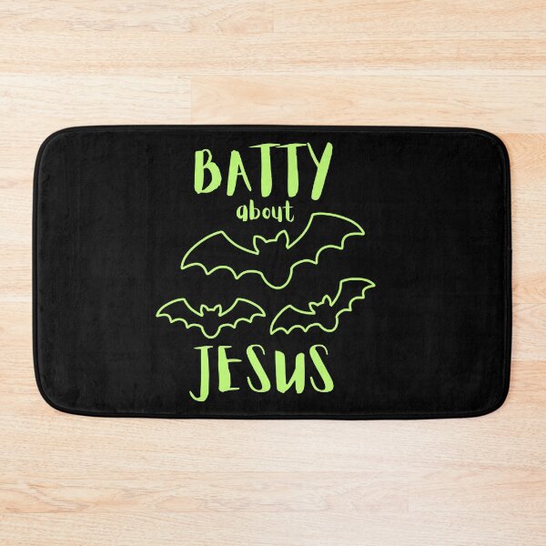 Item preview, Batty About Love Jesus Holy Spirit Spooky Season Cute Bats Bright Fall Autumn designed and sold by Forevermore.