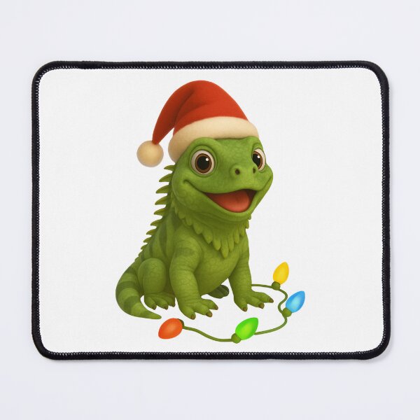Item preview, Iguana Christmas Lights designed and sold by Sillytoe.