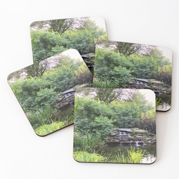 Item preview, Water Trickling Down to the Pond designed and sold by MoeKurley.