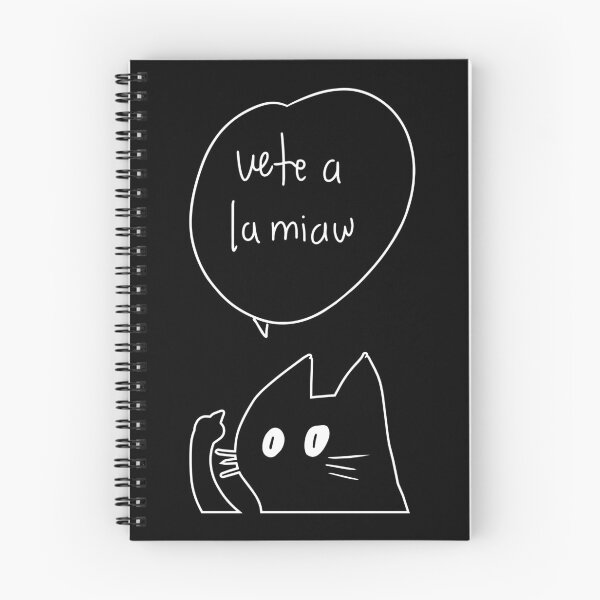Item preview, Sassy Cat With Spanish Meow Pun designed and sold by Lino_1906.