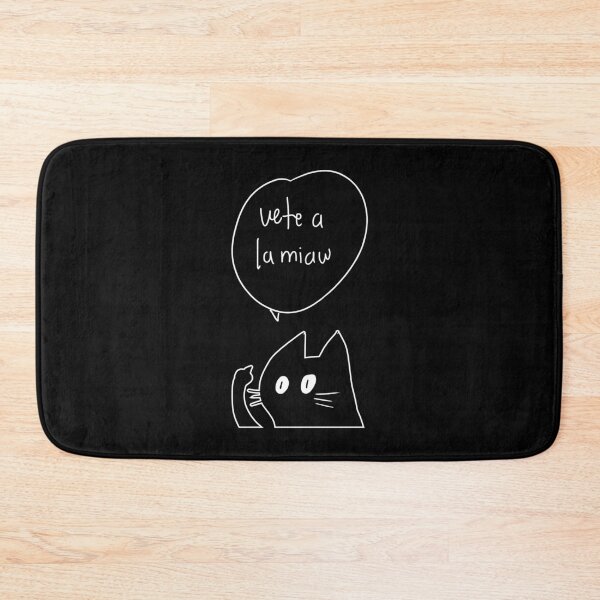 Item preview, Sassy Cat With Spanish Meow Pun designed and sold by Lino_1906.