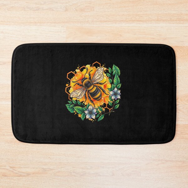 Item preview, Honeybee Pollination Botanical Illustration designed and sold by elderberry.