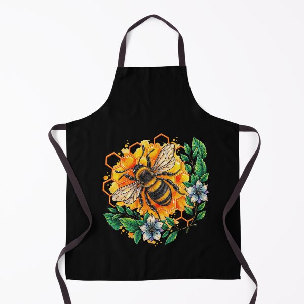 Item preview, Honeybee Pollination Botanical Illustration designed and sold by elderberry.