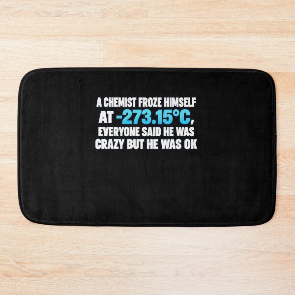 Item preview, Funny Absolute 0 Chemist Pun Art designed and sold by elderberry.